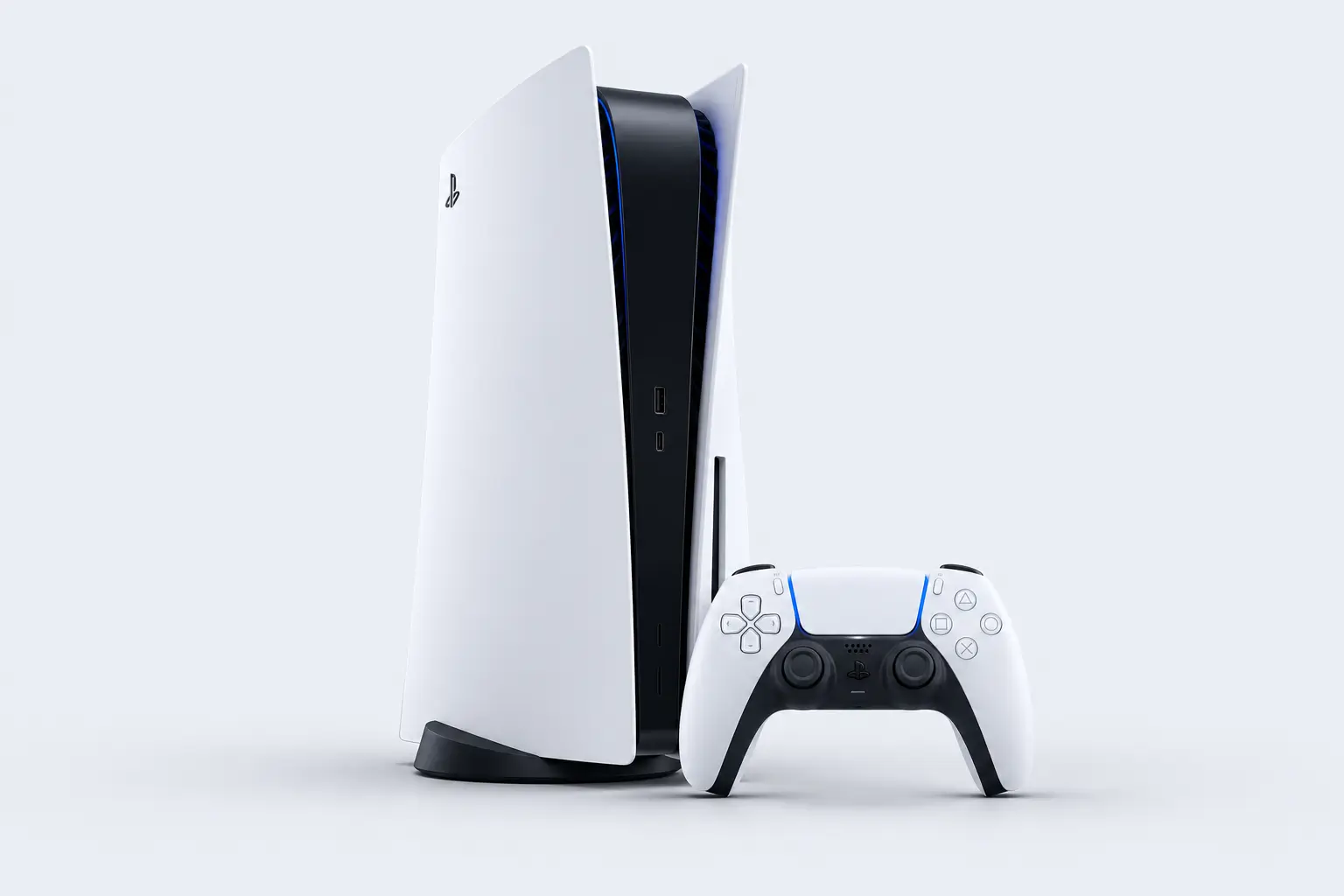 PlayStation 5 console and controller
